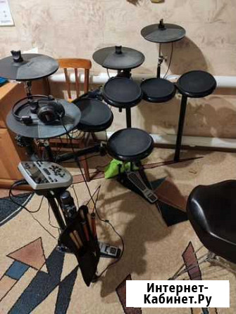 Барабанная установка alesis dm7x Гвардейское - изображение 1