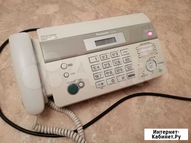 Факс телефон Panasonic, рабочий, идеальное состоян Ставрополь - изображение 1