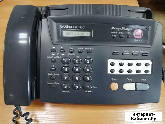 Факс Brother FAX-525DT Санкт-Петербург - изображение 1
