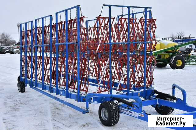 Сцепка борон широкозахватная Волга-21 с завода Уфа - изображение 1