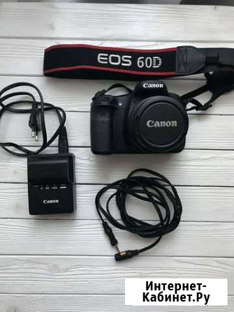 Зеркальный фотоаппарат canon 60d Санкт-Петербург - изображение 1