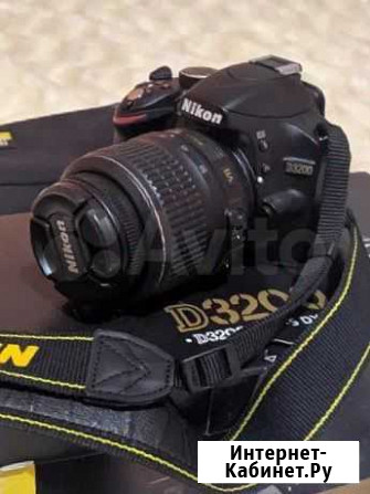 Зеркальный фотоаппарат nikon d3200 Петропавловск-Камчатский - изображение 1
