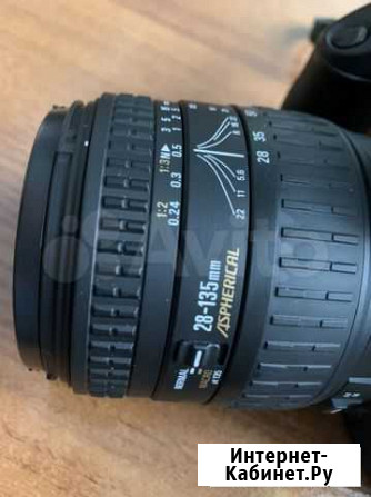 Фотоаппарат Canon eos 33 + обьектив sigma 28-135 Омск - изображение 1