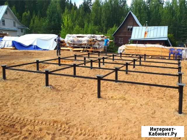 Фундамент свайный-винтовой под ключ Бегуницы - изображение 1