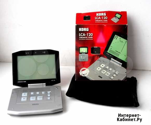 Хроматический тюнер Korg LCA-120 Москва - изображение 1