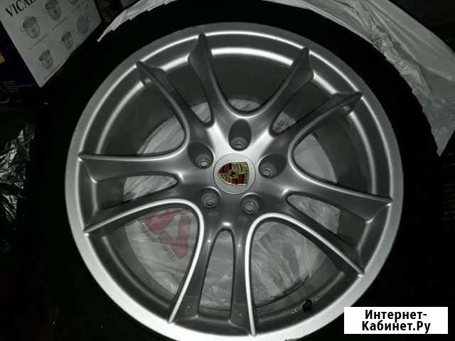 Диски вместе с резиной на porsche cayenne Астрахань - изображение 1