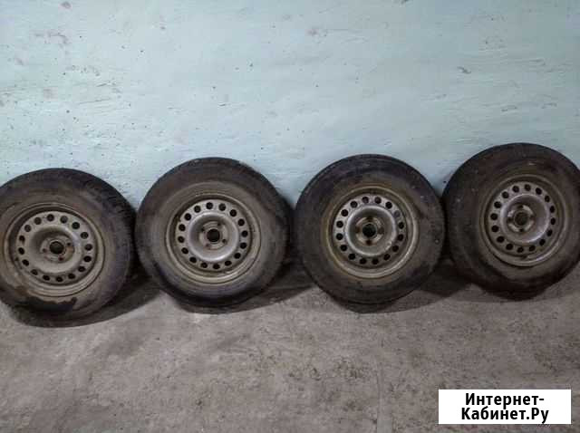 Шины с дисками 205/70 r14 Саратов - изображение 1