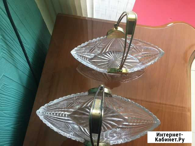 Вазочки, хрусталь с серебром, более 200 грамм Саратов - изображение 1