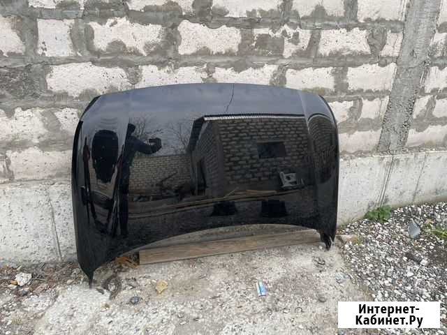 Хундай соларис 2 капот черный 2017 Махачкала - изображение 1