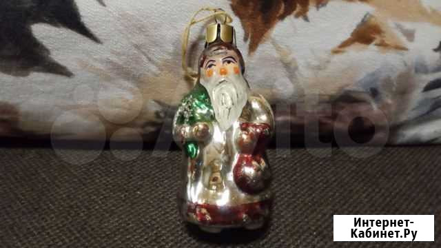 Елочные игрушка Дед Мороз,СССР Нижний Новгород - изображение 1