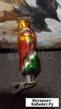 Елочная игрушка Сокол,СССР Нижний Новгород