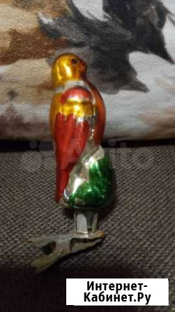 Елочная игрушка Сокол,СССР Нижний Новгород - изображение 1