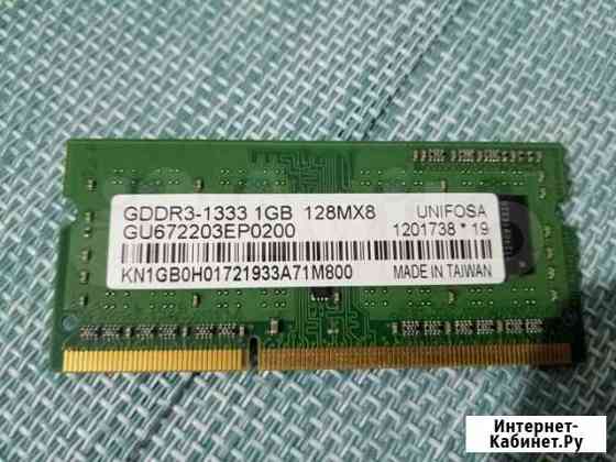 Оперативная память sodimm DDR3 Димитровград