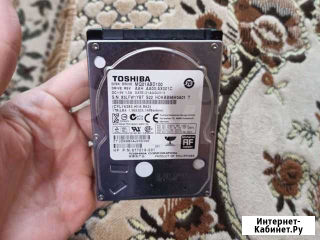 HDD 1 тб на ноутбук Хасавюрт - изображение 1