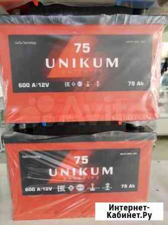 Аккумулятор Unikum 75 A с доставкой Тольятти