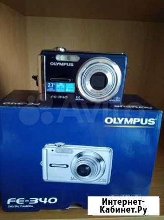 На запчастиЦифровой фотоаппарат Olympus FE 340 Смоленск - изображение 1