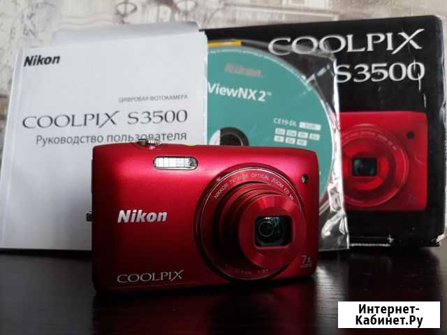 Цифровой фотоаппарат Nikon coolpix S3500 Алапаевск - изображение 1