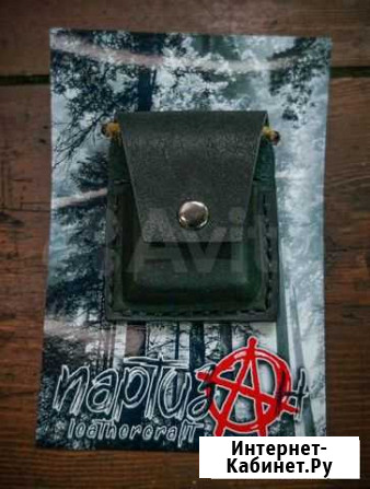 Чехол для зажигалки zippo из натуральной кожи Красноярск - изображение 1