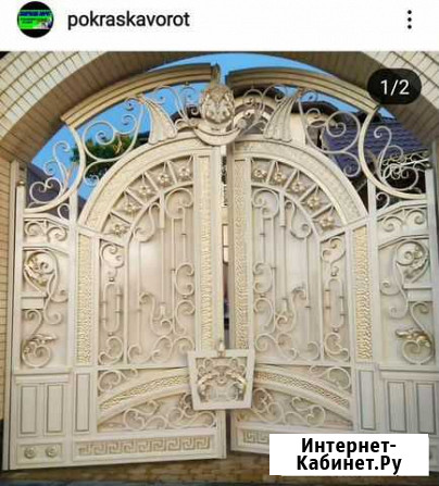Маляр очистка и покраска ворот шифера крыши, домов Грозный - изображение 1