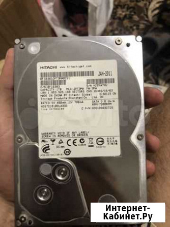 Жесткий диск Hitachi 1 tb Евпатория - изображение 1