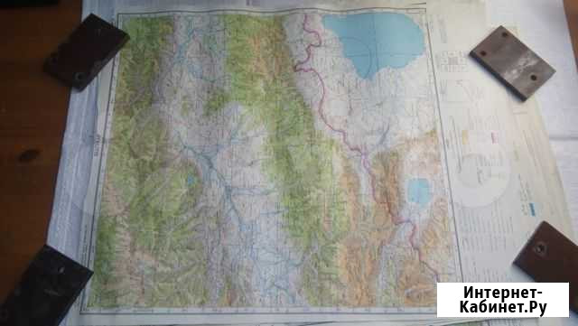 Карта Генштаб России Шагонар 1см\5 км Красноярск - изображение 1