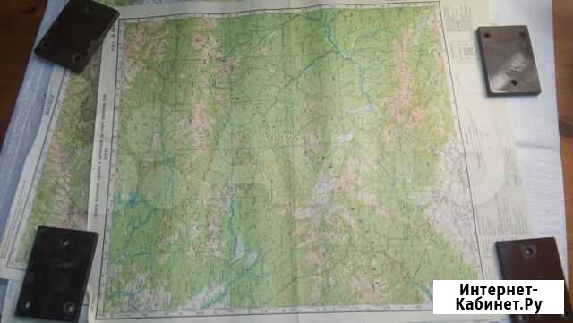 Карта Генштаб России Туран 1см\5 км Красноярск - изображение 1