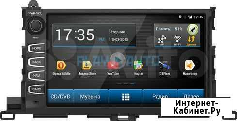 Штатное гу FlyAudio G8829H01 на Highlander 2014-19 Нерюнгри - изображение 1