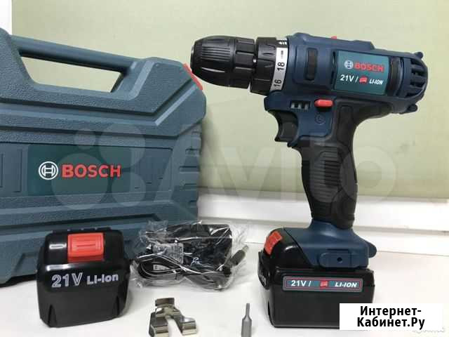 Шуруповерт Bosch 21V с гарантией + доставка Барнаул - изображение 1