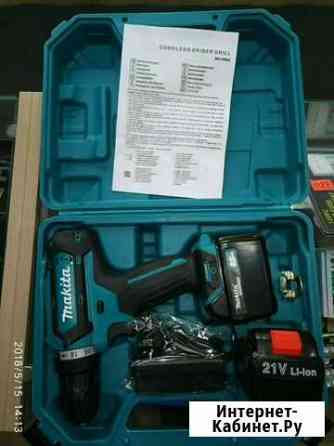 Шуруповёрт Makita 21V Елизово