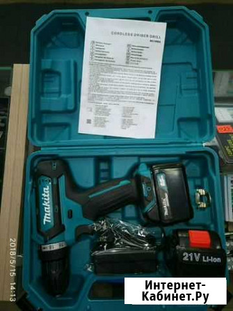 Шуруповёрт Makita 21V Елизово - изображение 1