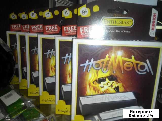 Губная гармоника hohner Hot Metal Симферополь - изображение 1