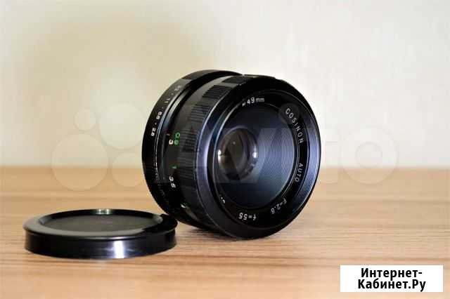 Cosinon 2,8/55mm М42 в хор. сост Санкт-Петербург - изображение 1
