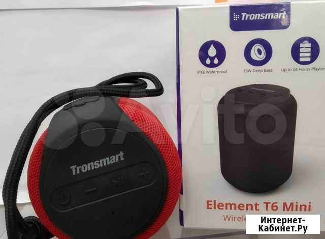 Tronsmart Element T6 Mini - Bluetooth колонка Оренбург - изображение 1