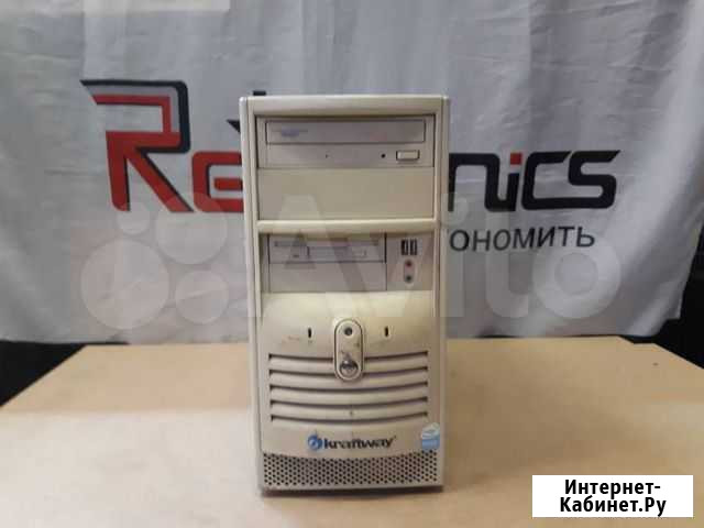 Пк 775 E2200 2x1Gb DDR2 160sata 945 300W mATX whit Воронеж - изображение 1