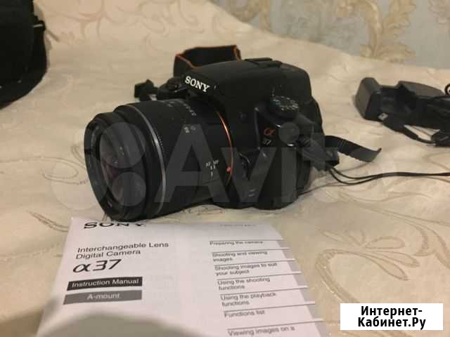 Зеркальный фотоаппарат Sony SLT-A37 Йошкар-Ола - изображение 1