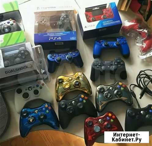 Джойстики: Ps2: Ps3 :PS4 :Xbox one: 360 Новокузнецк - изображение 1