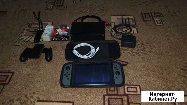 Nintendo Switch 128Gb прошитая atmosphere Златоуст - изображение 1
