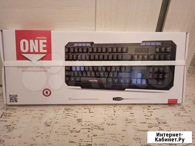 Новая Клавиатура SmartBuy ONE 221 Black USB Одинцово - изображение 1