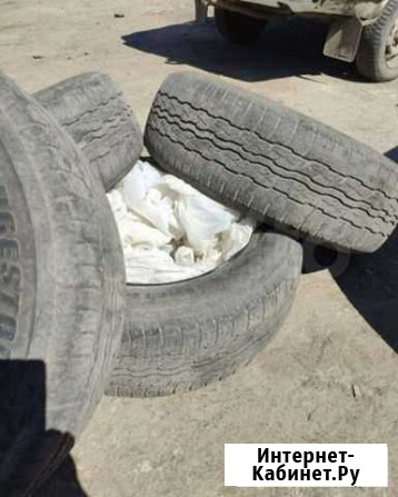 Комплект шин Bridgestone 225/65/17 Омск - изображение 1