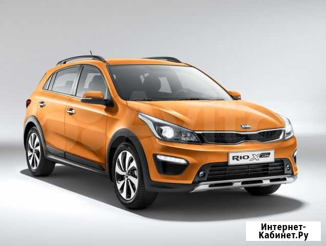 Kia RIO X-line (низ) зимняя заглушка утеплитель Омск - изображение 1