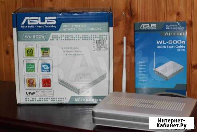 Adsl 2/2+ модем WL-600g Казань - изображение 1