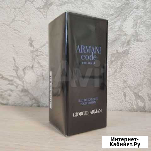 Мужской парфюм Armani Code Colonia Пермь - изображение 1