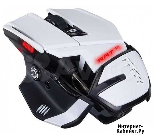 Игровая мышь Mad Catz R.A.T. 4+ белая Краснодар - изображение 1