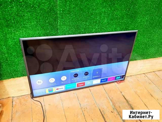 Samsung 40 дюймов Smart Wi-Fi 2017год Петропавловск-Камчатский - изображение 1