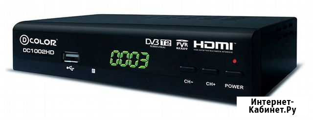 Тюнер DVB-T2 D-Color DC1002HD mini Псков - изображение 1