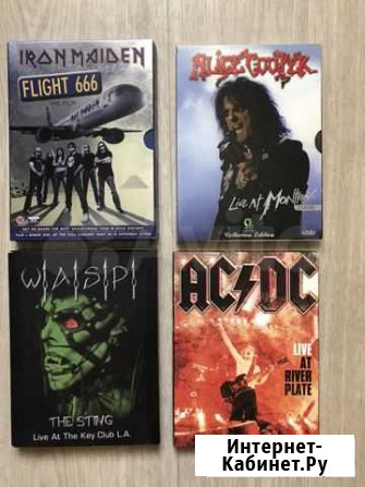 Концерты на DVD (AC/DC, Iron Maiden и др.) Омск - изображение 1