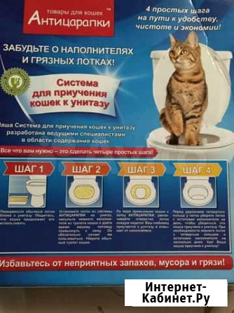 Система для приучения кошек к унитазу Куеда - изображение 1