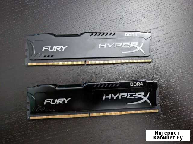 Оперативная память ddr4 16gb Kingston Fury HyperX Чебоксары - изображение 1