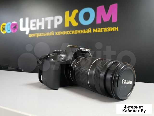 Фотоаппарат Canon 1100D EFC 55-250mm Macro 1.1m/3 Магнитогорск - изображение 1