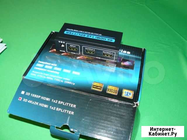 Hdmi Splitter 1х2 4Кх2К Россошь - изображение 1